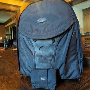 Lowepro Rolling Computrekker Plus Aw Wheeled Camera Bag Roller Backpack
